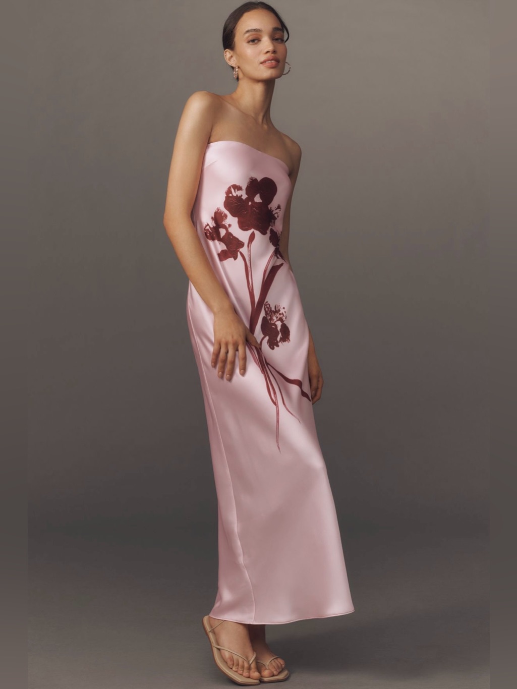Anthropologie Strapless Dress